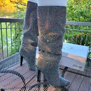 Steve Madden Crushing Rhinestone Boots